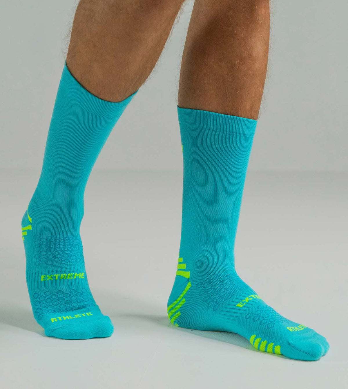Calcetin Deportivo Stride Turquesa