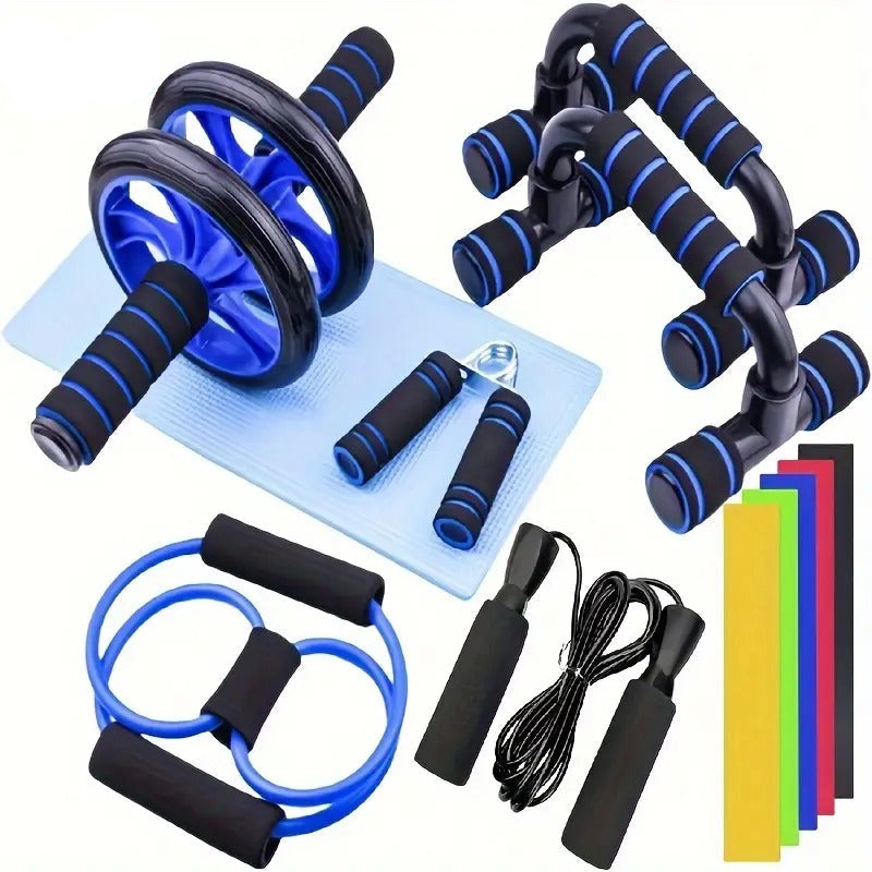 Rueda Abdominal Set Completo 12 piezas — Entrenamiento en Casa